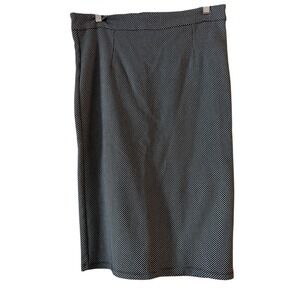 Polka Dot Pencil Skirt Career Office Wear Business Casual pinup casual